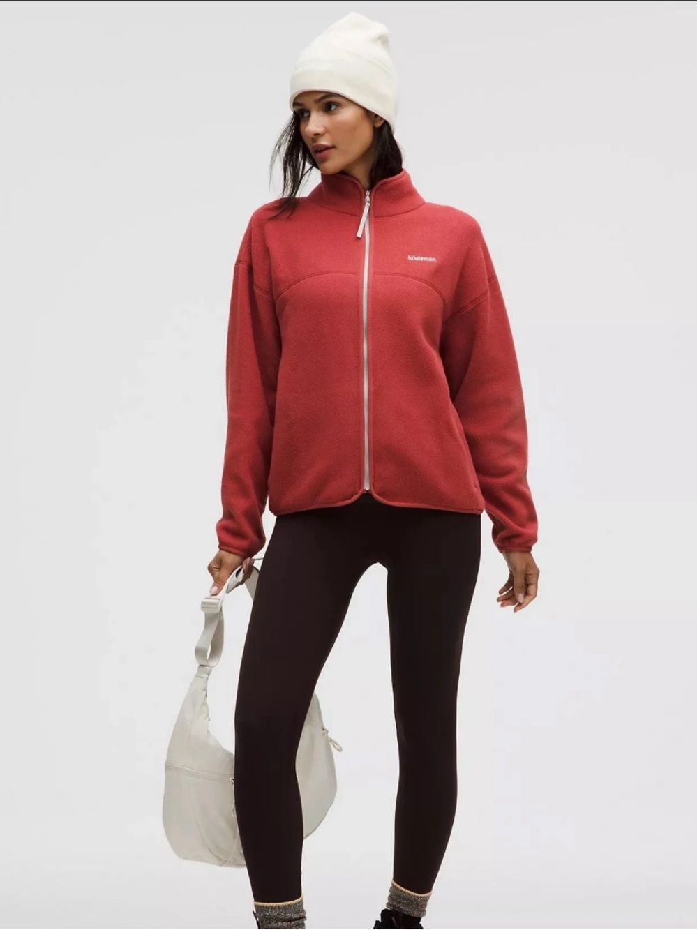 Lululemon Tumbled Fleece Full-Zip Jacket
